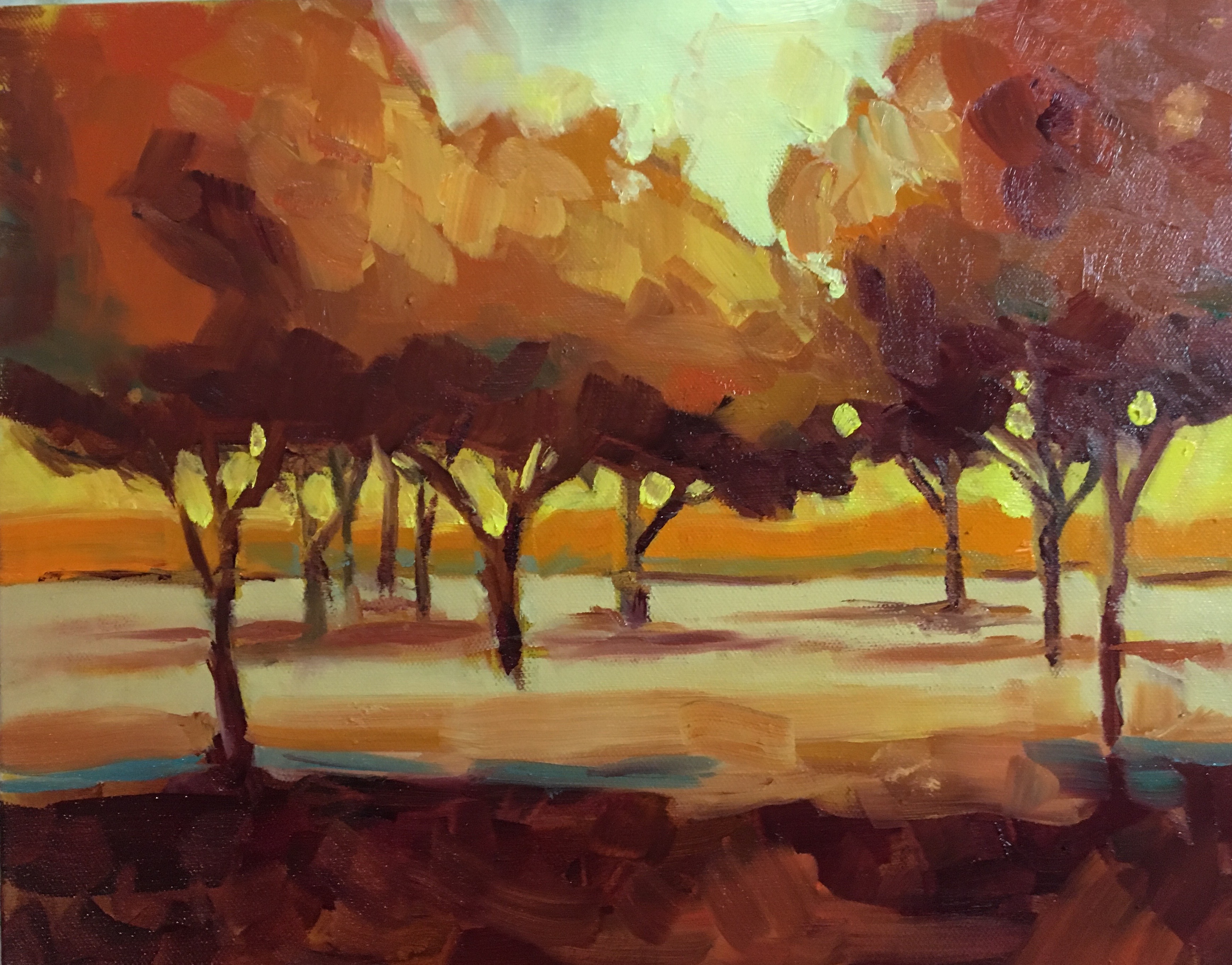 Diane Tough – Painting Trees : Oil Painting Lessons